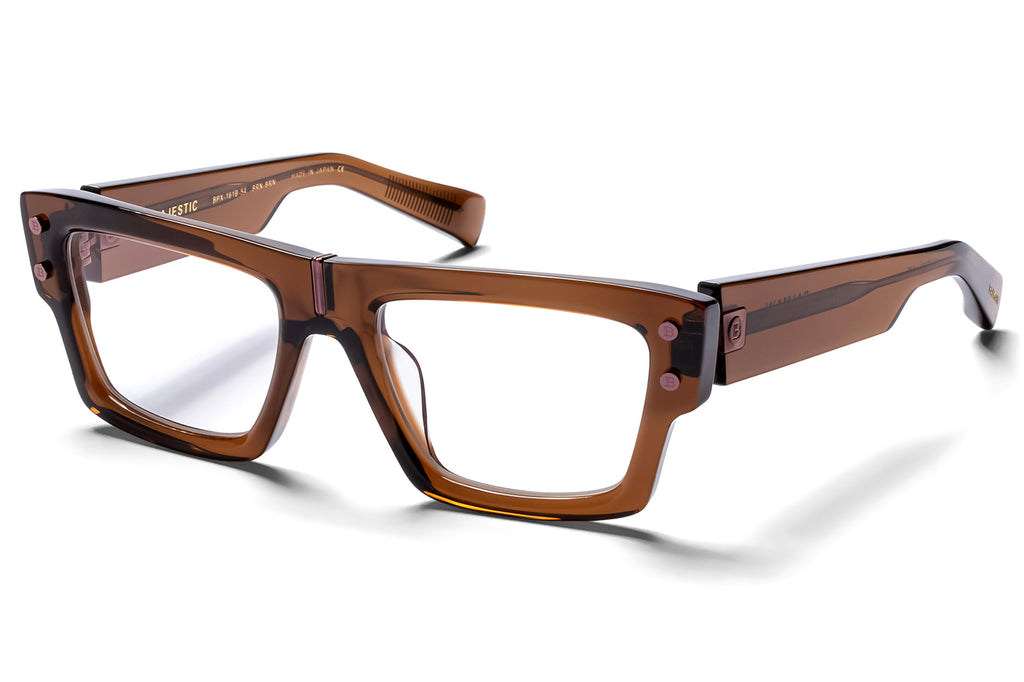 Balmain® Eyewear - Majestic Eyeglasses Crystal Brown & Brown