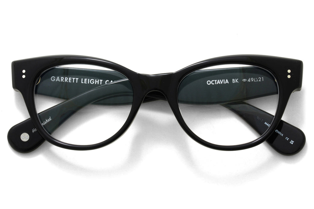 Garrett Leight - Octavia Eyeglasses Black