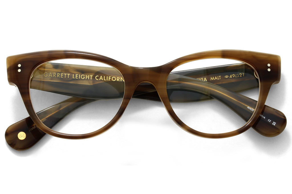 Garrett Leight - Octavia Eyeglasses Malibu Tortoise