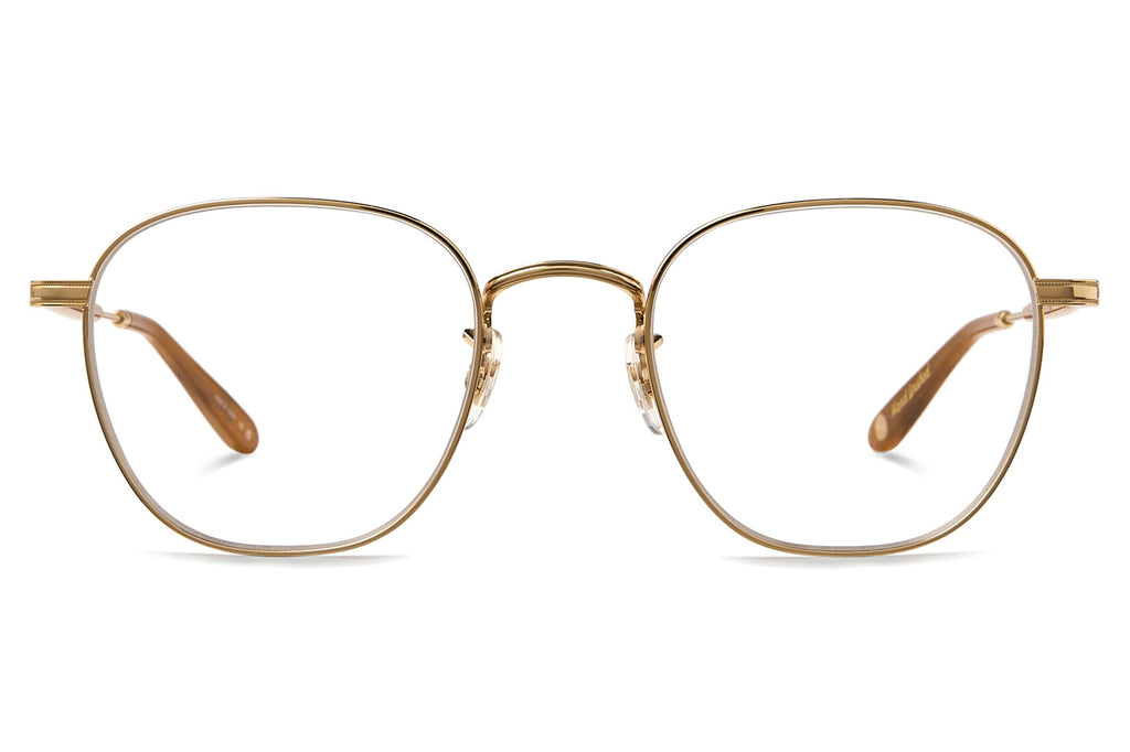 Garrett Leight - Grant M Eyeglasses Gold-Sierra Tortoise