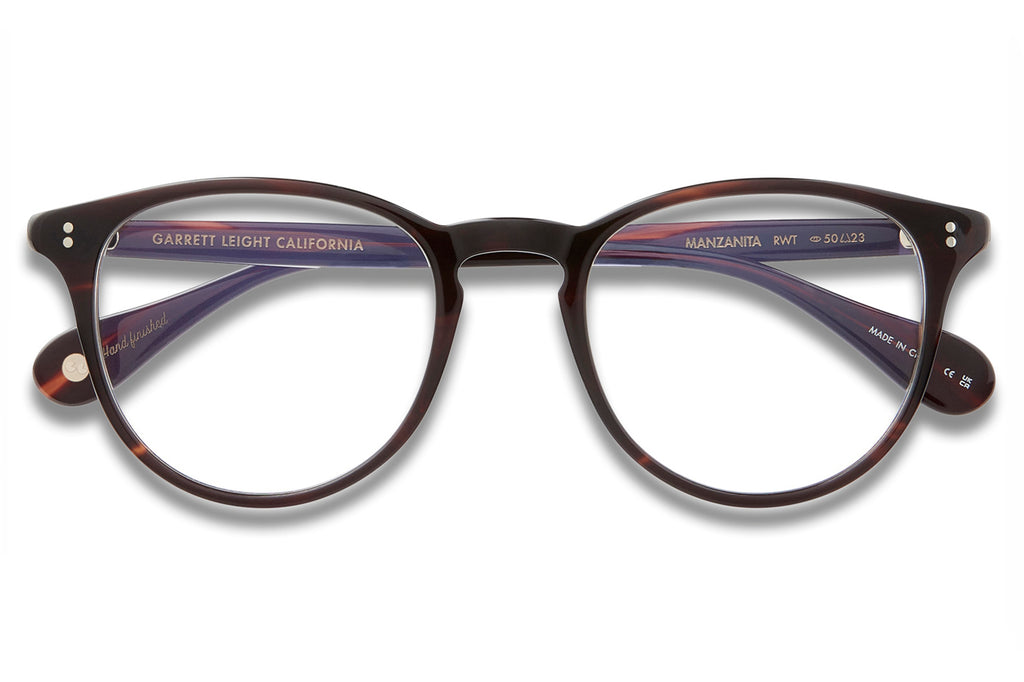 Garrett Leight - Manzanita Eyeglasses Redwood Tortoise