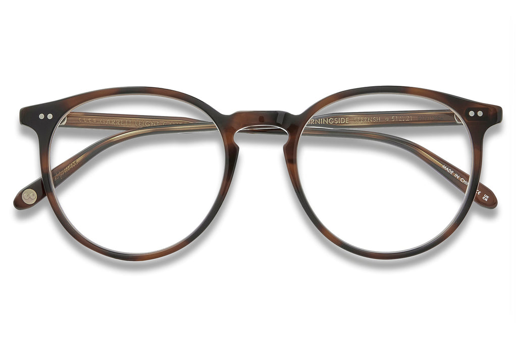 Garrett Leight - Morningside Eyeglasses Spotted Brown Shell