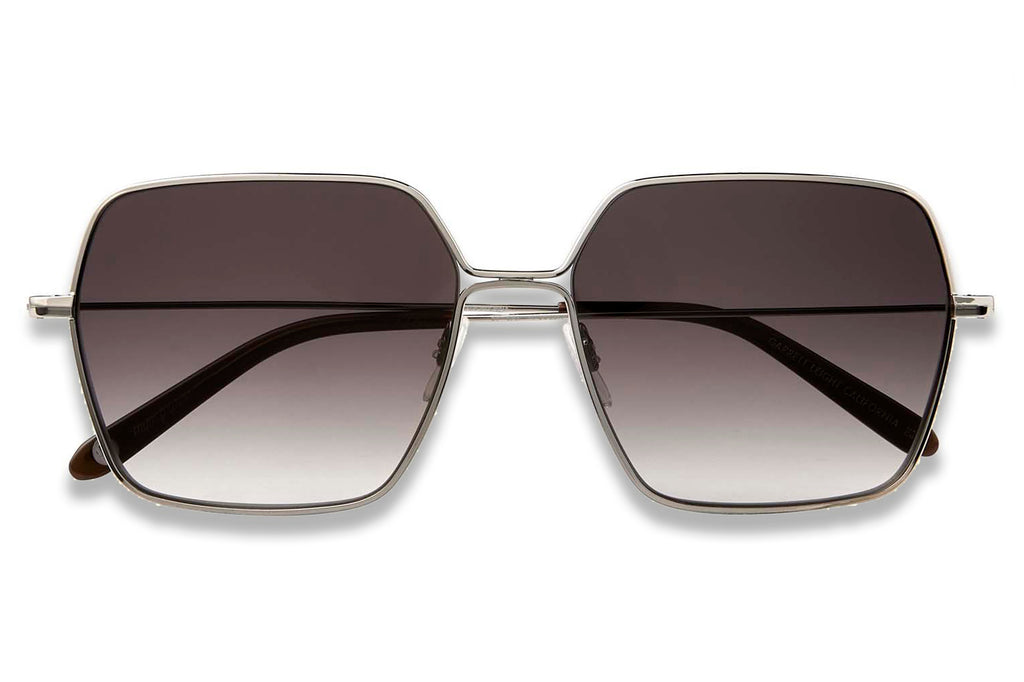 Garrett Leight - Meadow Sunglasses Silver-Barolo with Waning Moon Gradient Lenses