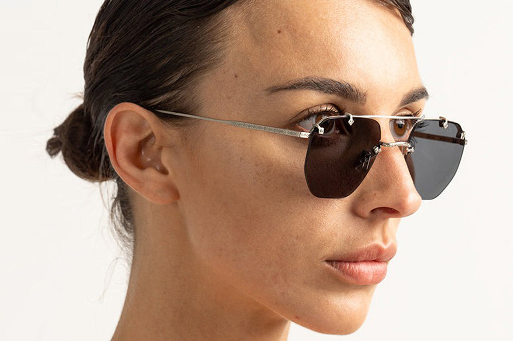 Tejesta® Eyewear - Shiprock Sunglasses Brushed Silver Women