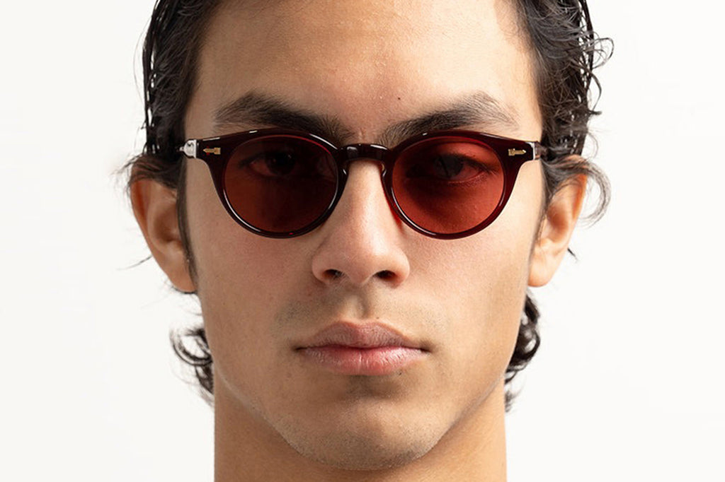 Tejesta® Eyewear - Crazy Horse Sunglasses Burgundy Men