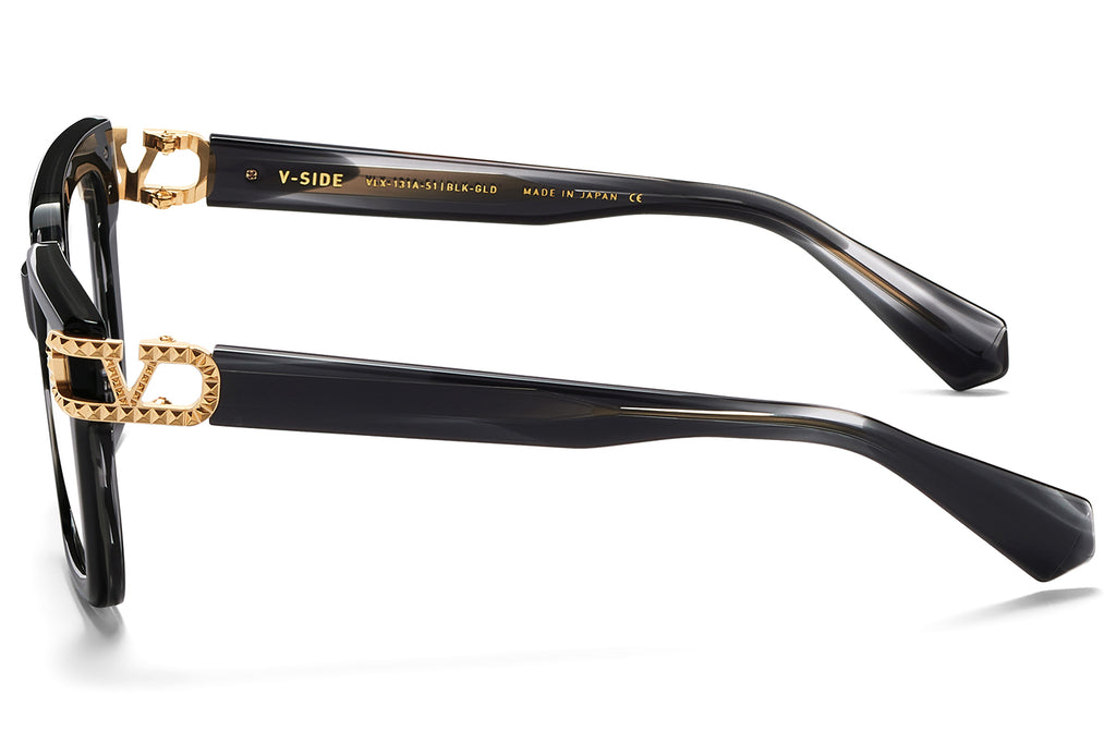 Valentino® Eyewear - V-Side Eyeglasses Black Swirl & V Light Gold