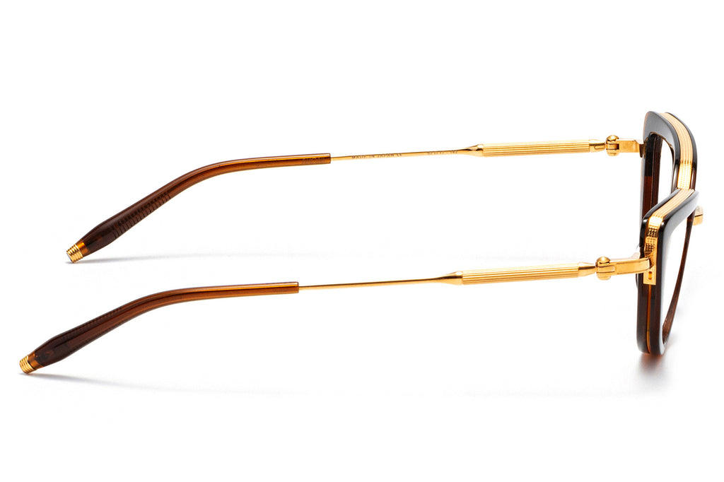 Akoni - Venus Eyeglasses Brown Crystal & Gold