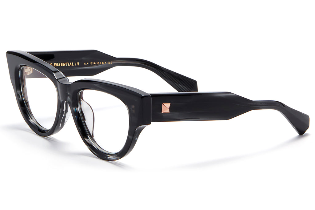 Valentino® Eyewear - V-Essential III Eyeglasses Black Swirl & White Gold