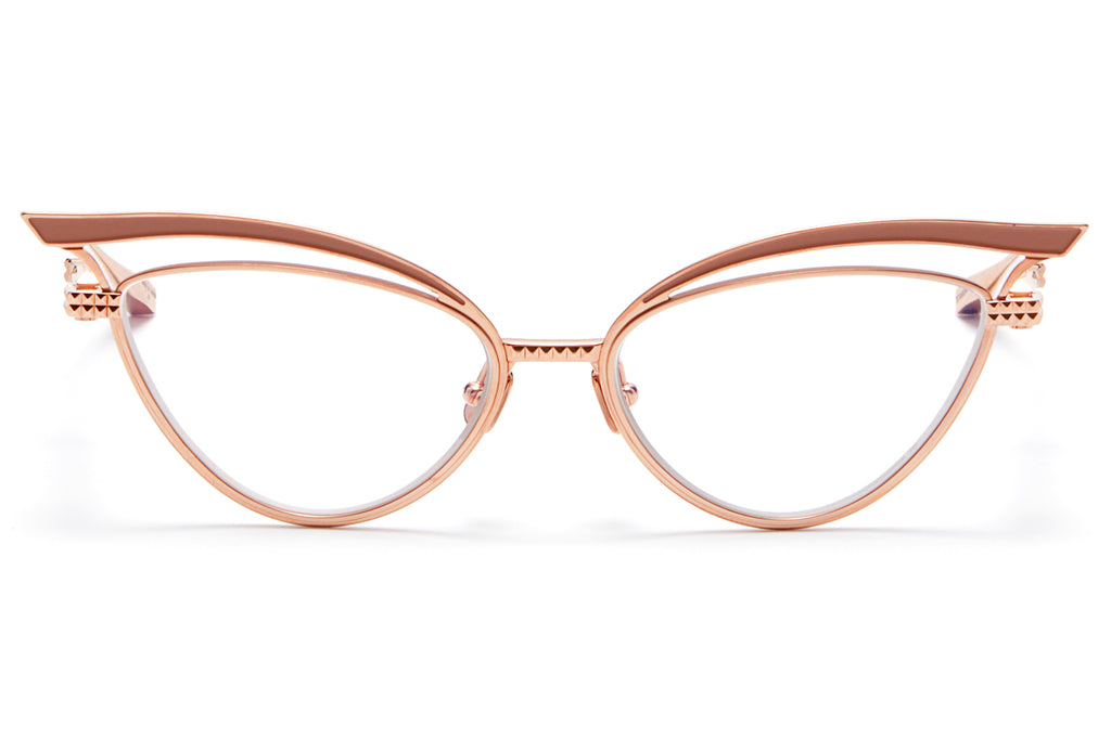 Valentino® Eyewear - V-Glassliner II Eyeglasses Rose Gold & Nude Enamel