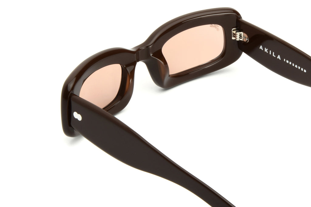 AKILA® Eyewear - Verve_Inflated Sunglasses Brown w/ Brown Lenses