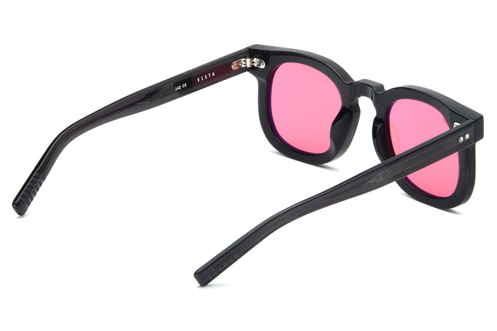 AKILA® Eyewear - Vista Sunglasses Black w/ Rose Lenses
