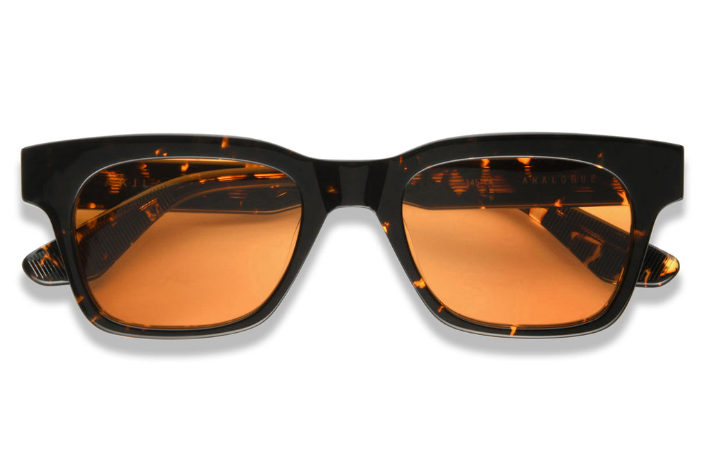 AKILA® Eyewear - Analogue Sunglasses Tokyo Tortoise w/ Orange Lenses