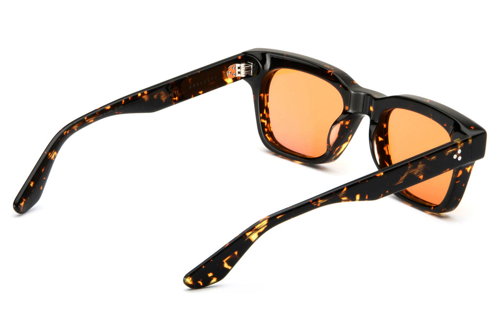 AKILA® Eyewear - Analogue Sunglasses Tokyo Tortoise w/ Orange Lenses