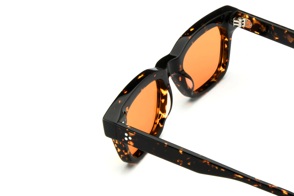 AKILA® Eyewear - Analogue Sunglasses Tokyo Tortoise w/ Orange Lenses