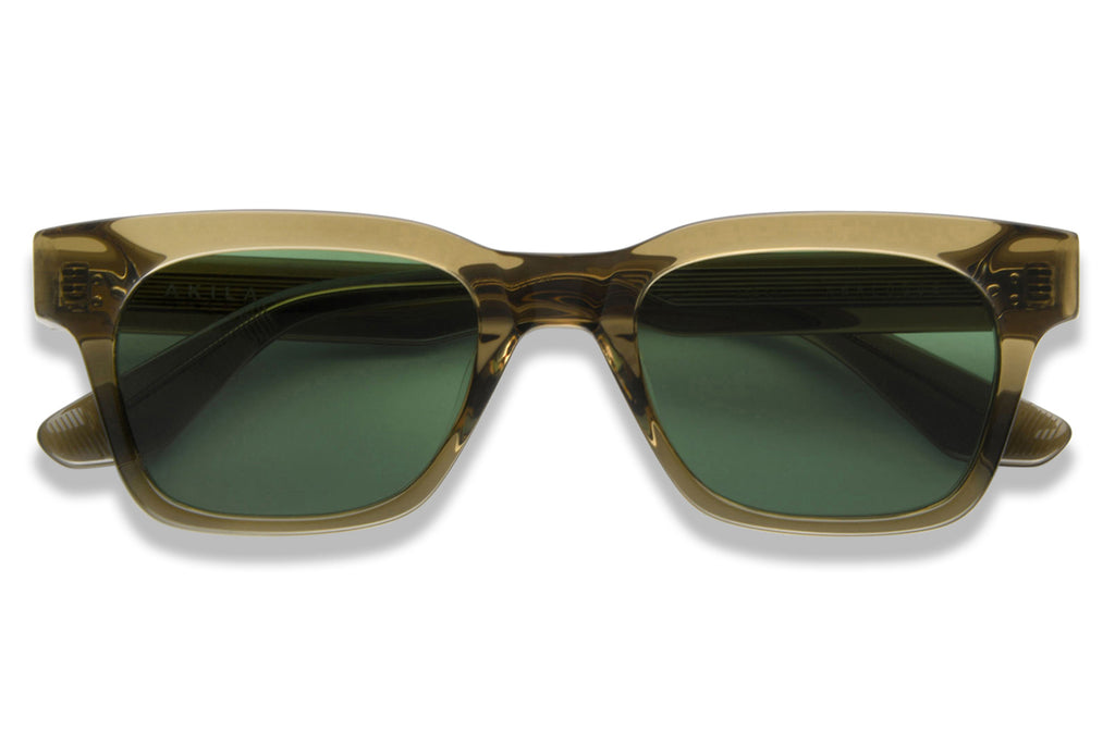 AKILA® Eyewear - Analogue Sunglasses Caper w/ Green Lenses