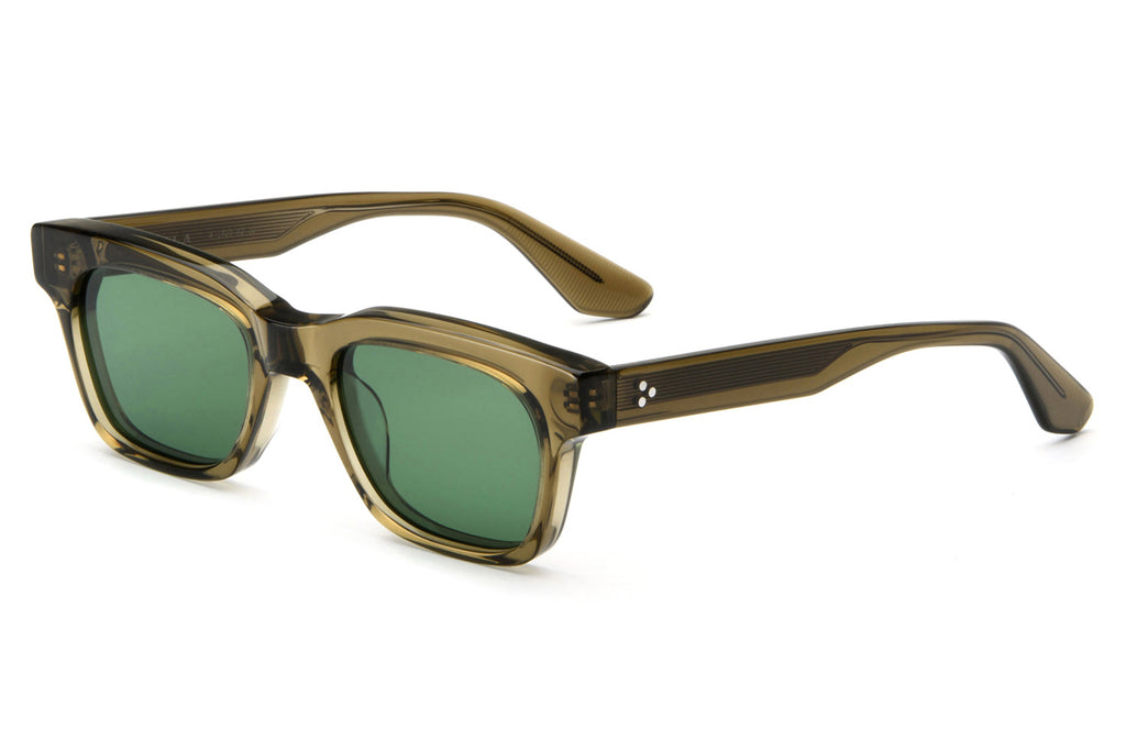 AKILA® Eyewear - Analogue Sunglasses Caper w/ Green Lenses