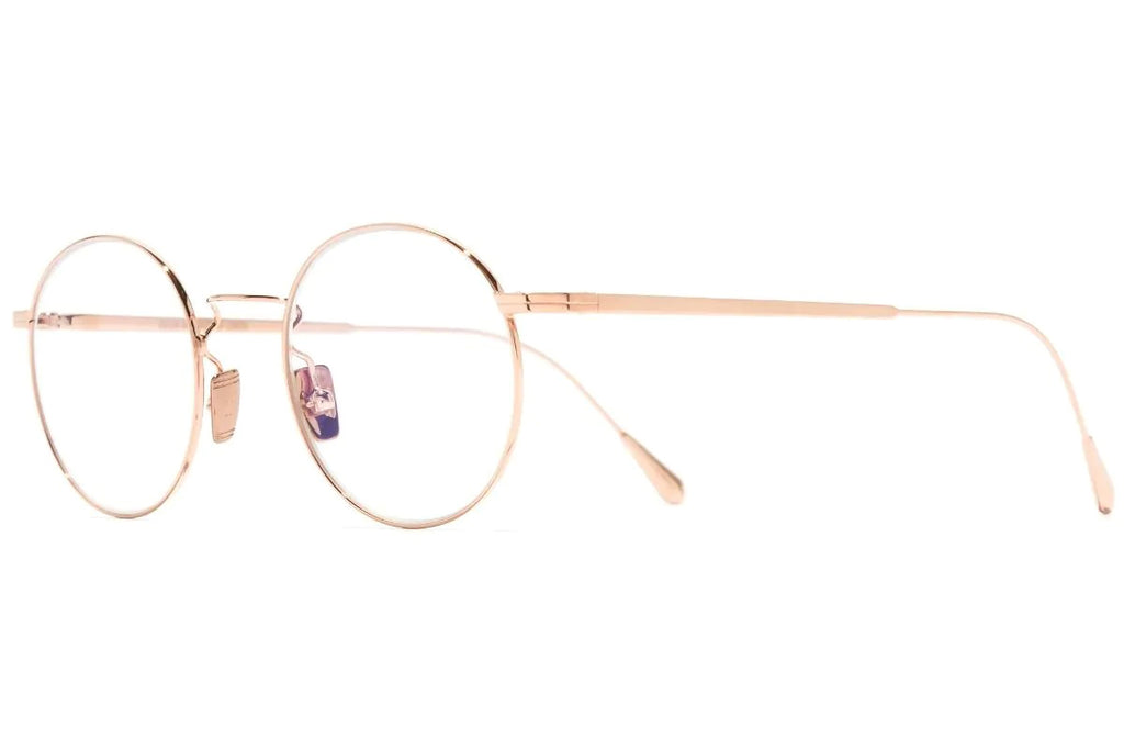 Cutler & Gross - 0001 Eyeglasses Rose Gold 18K
