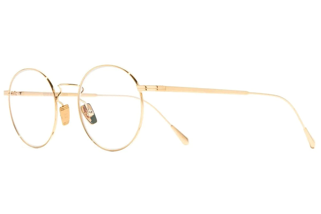 Cutler & Gross - 0001 Eyeglasses Gold 18K