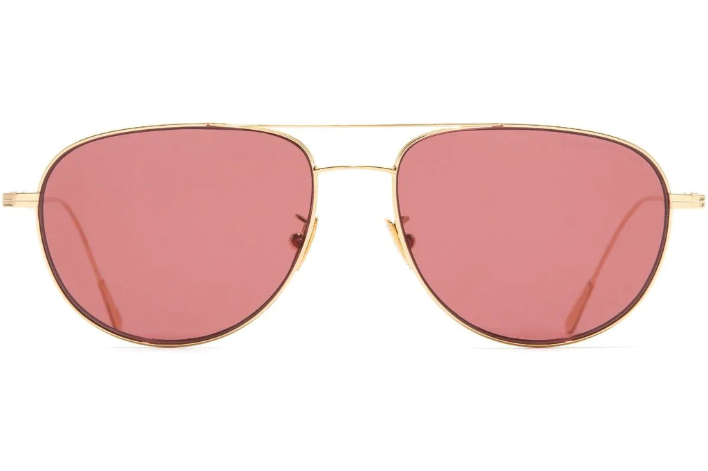 Cutler & Gross - 0002 Sunglasses Gold 18K