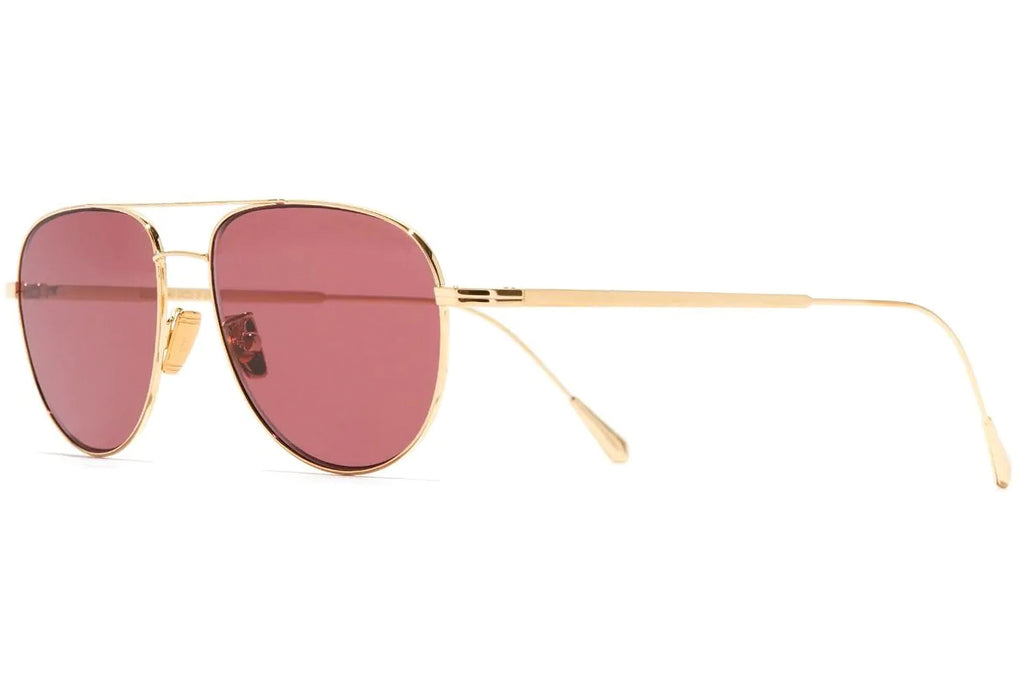 Cutler & Gross - 0002 Sunglasses Gold 18K