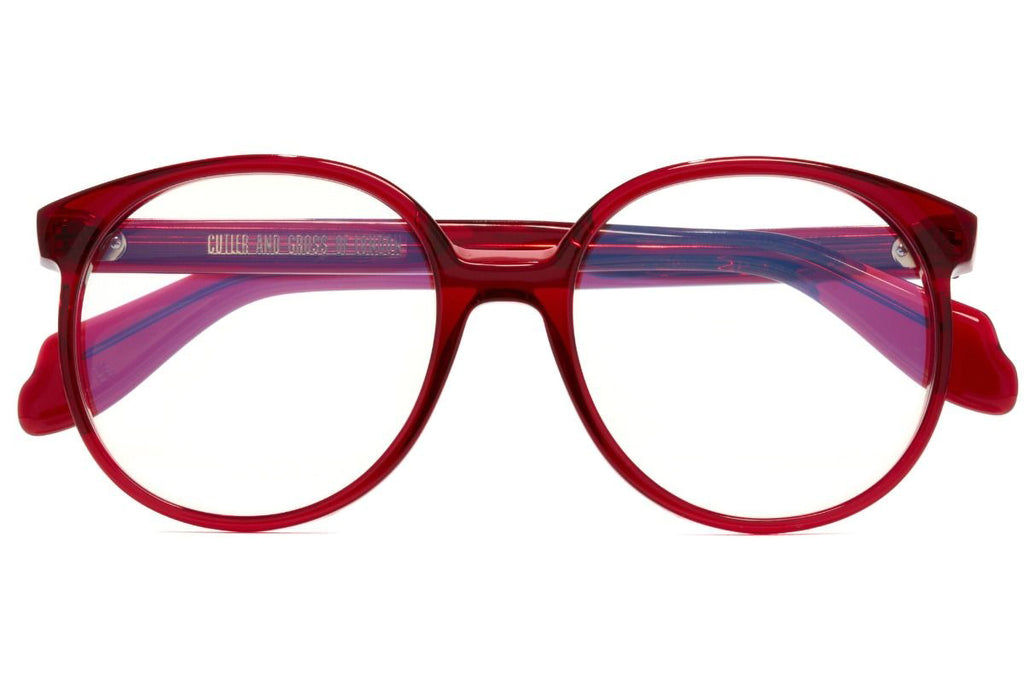 Cutler & Gross - 1395 (Small) Eyeglasses Lipstick Red