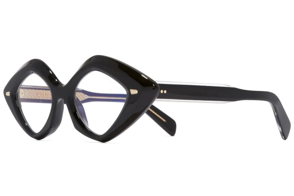 Cutler & Gross - 9126 Eyeglasses Black on Crystal