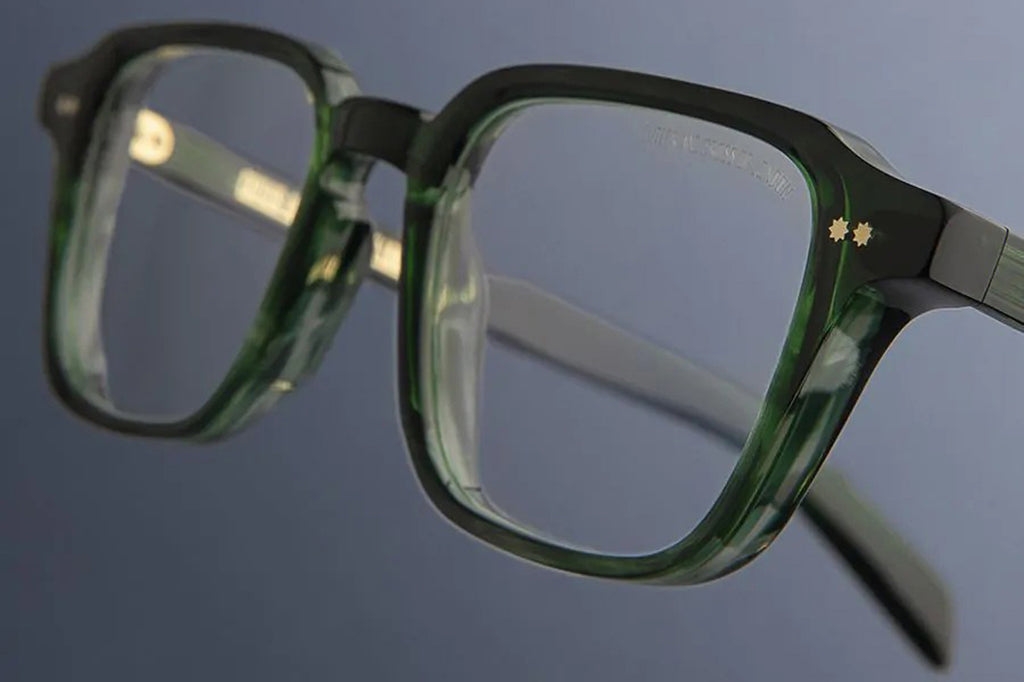 Cutler & Gross - GR07 Eyeglasses Striped Dark Green