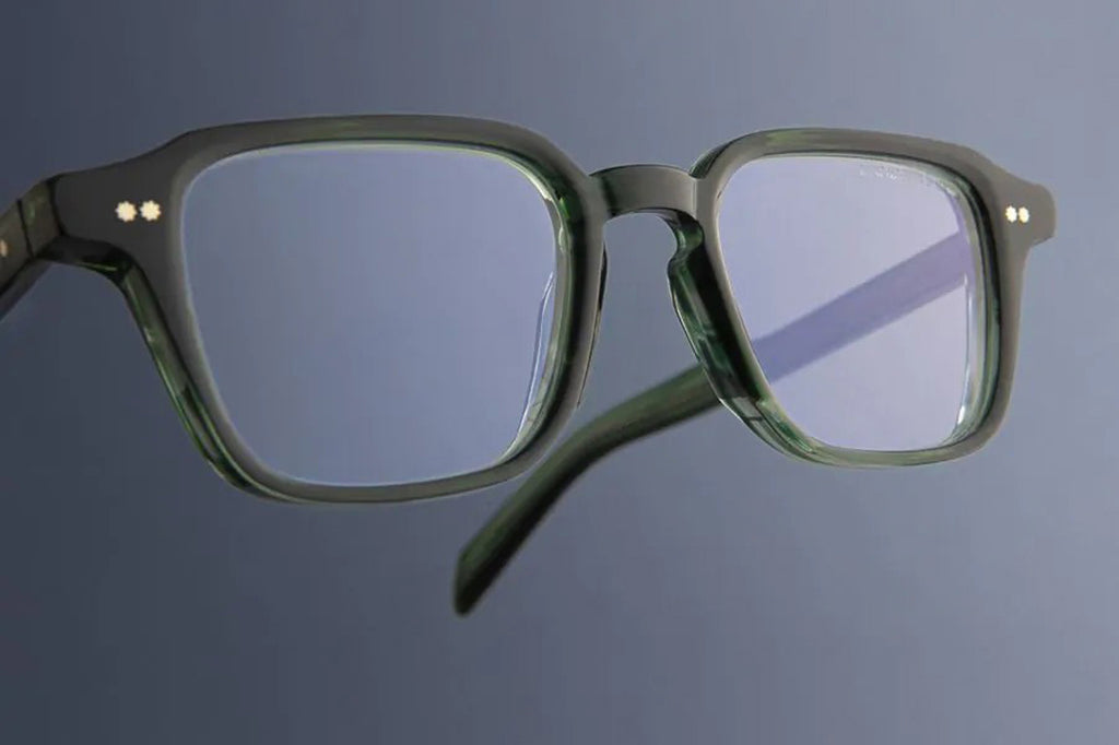 Cutler & Gross - GR07 Eyeglasses Striped Dark Green