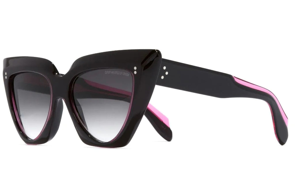 Cutler & Gross - 1407 Sunglasses Black on Pink