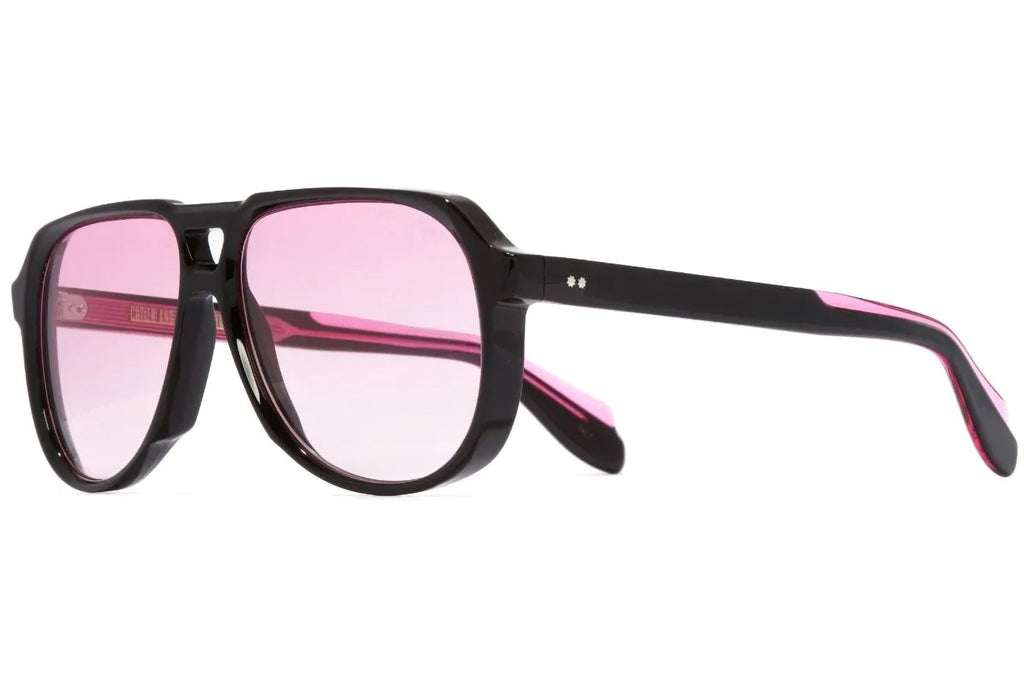 Cutler and Gross - 9782 Sunglasses Black on Pink