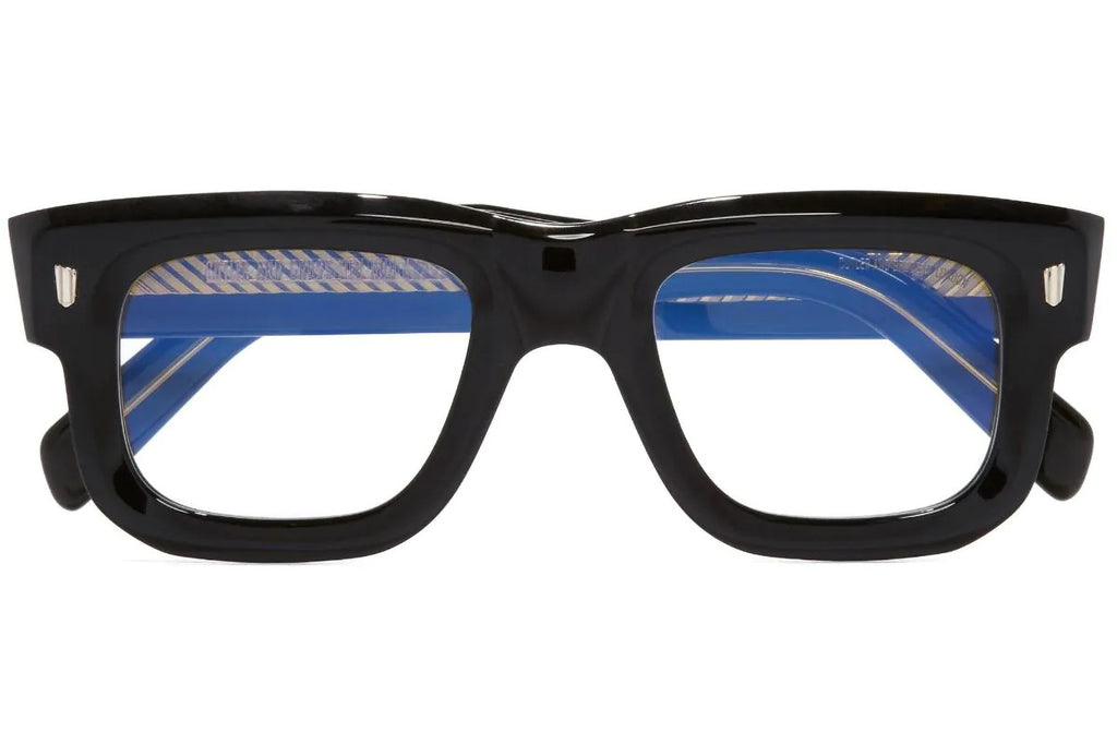 Cutler & Gross - 1402 Eyeglasses Black on Yellow