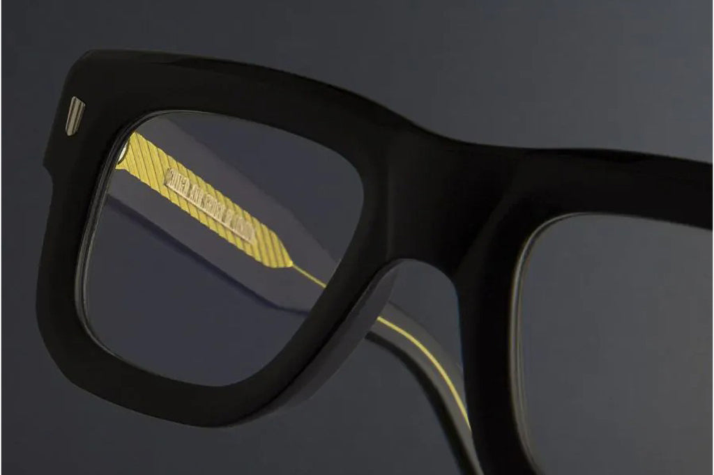 Cutler & Gross - 1402 Eyeglasses Black on Yellow