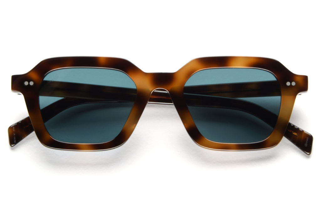 AKILA® Eyewear - Era Sunglasses Havana w/ Viridian Lenses