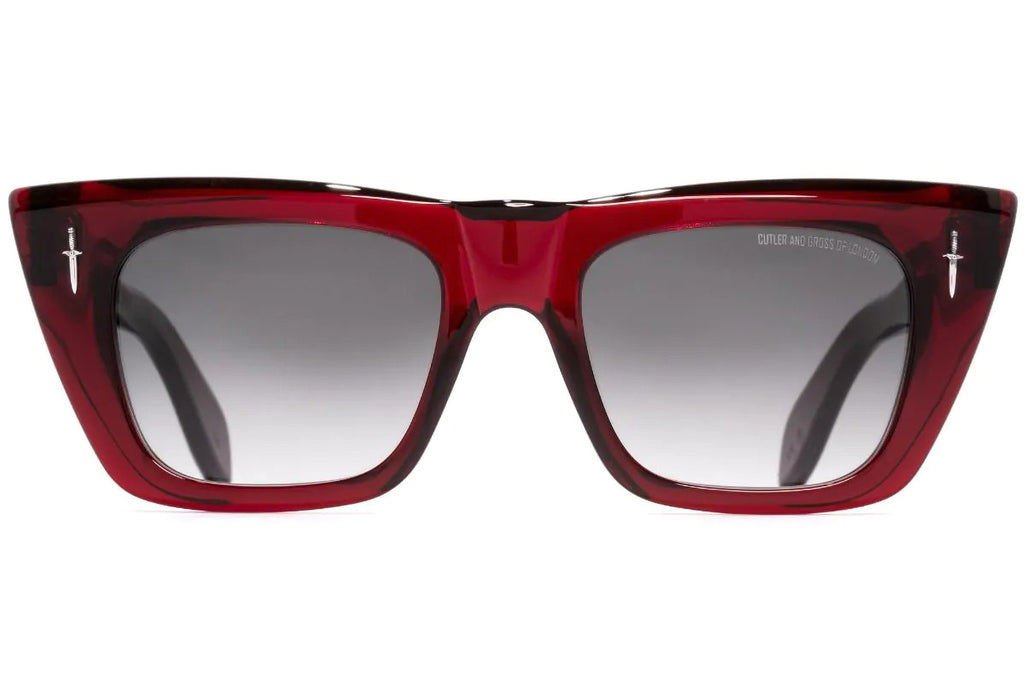Cutler & Gross - The Great Frog Love and Death Sunglasses Bordeaux