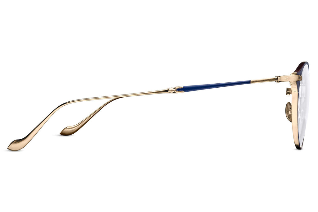 Matsuda - M3112 Eyeglasses Brushed Gold - Navy