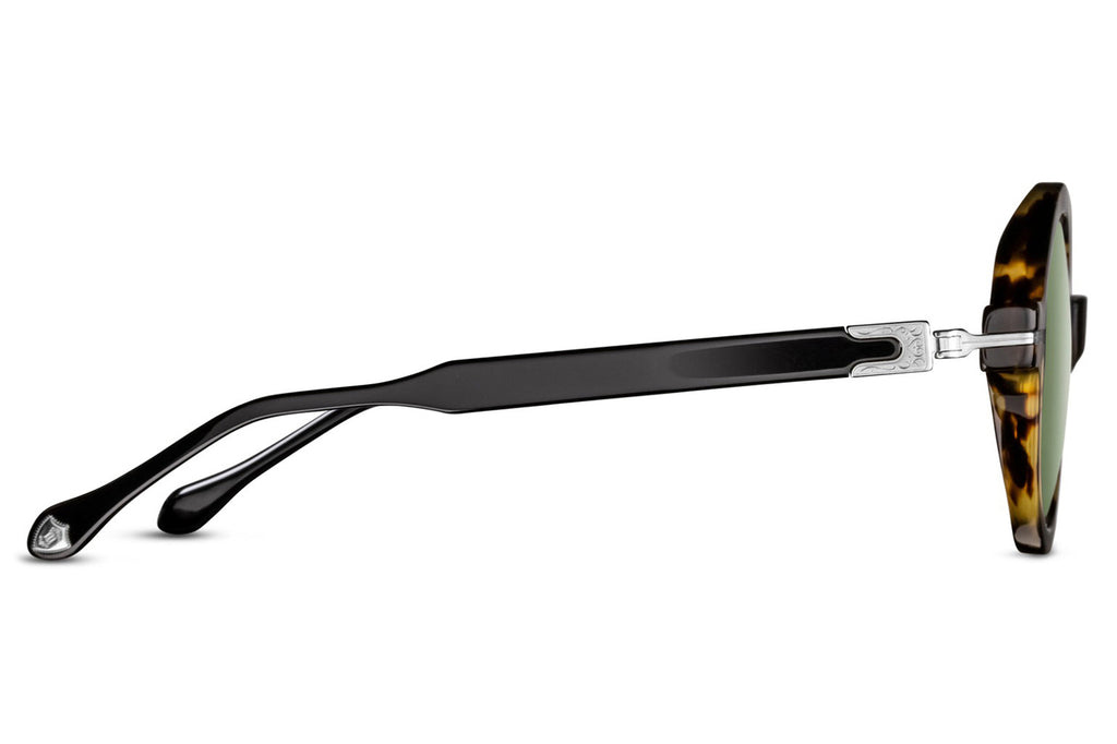 Matsuda - M2059 Sunglasses Tokyo Tortoise - Brushed Silver