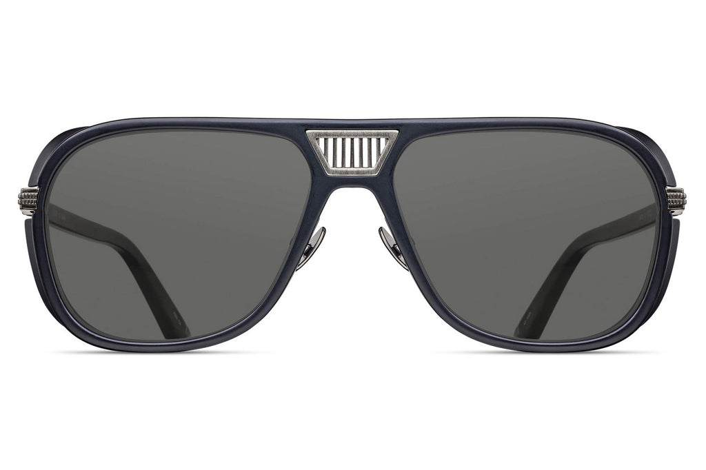 Matsuda - M3023-V2 Sunglasses Antique Silver - Matte Black