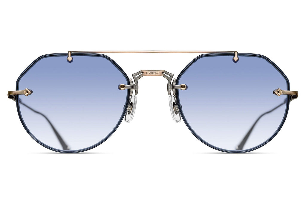 Matsuda - M3121 Sunglasses Navy - Antique Gold