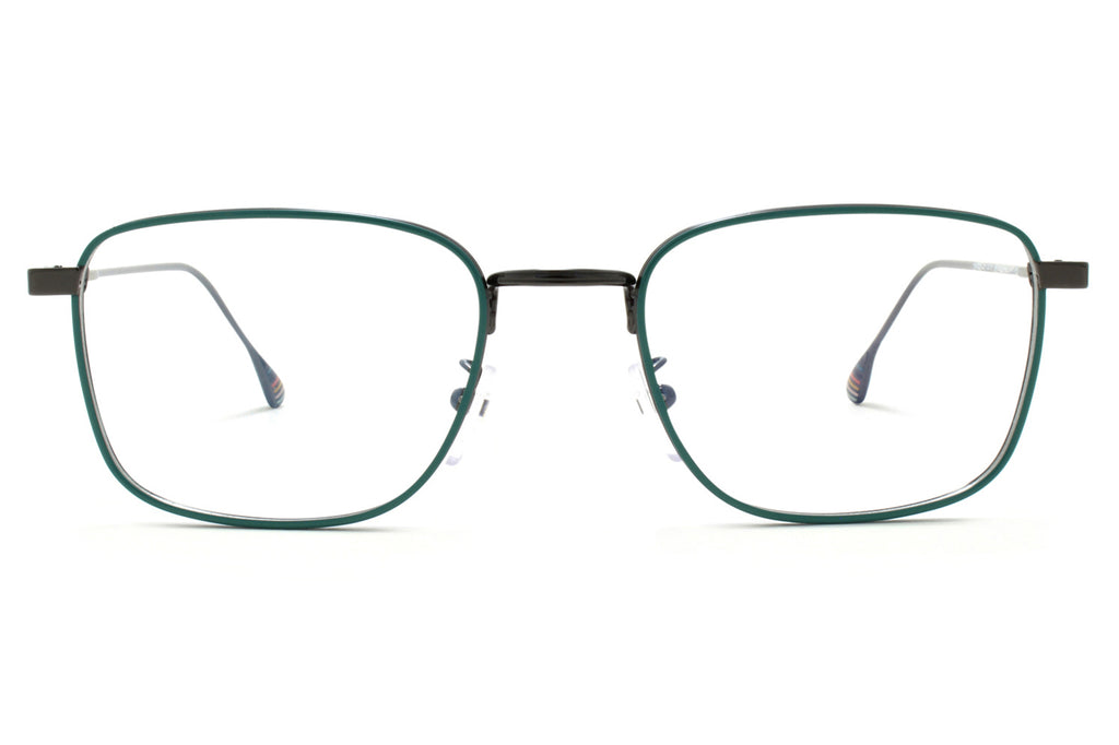 Paul Smith - Garrick Eyeglasses Shiny Gun Metal/Shiny Green