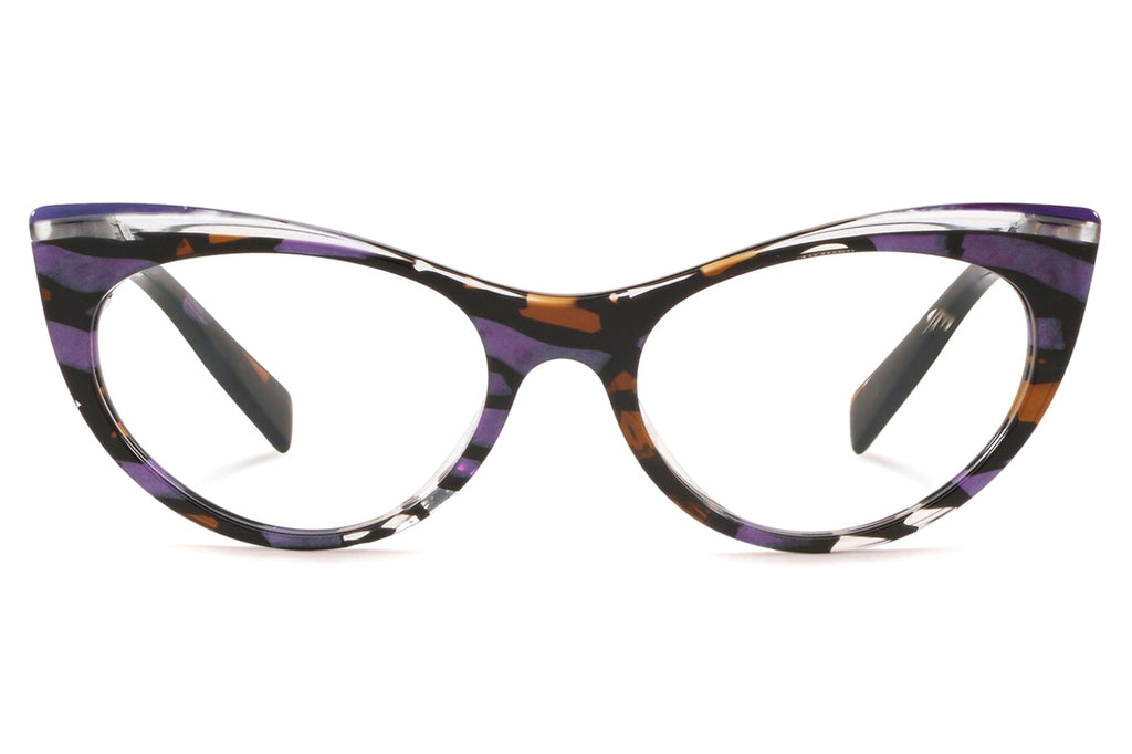 Alain Mikli - A03087 Eyeglasses Purple/Crystal/Violet Mikli