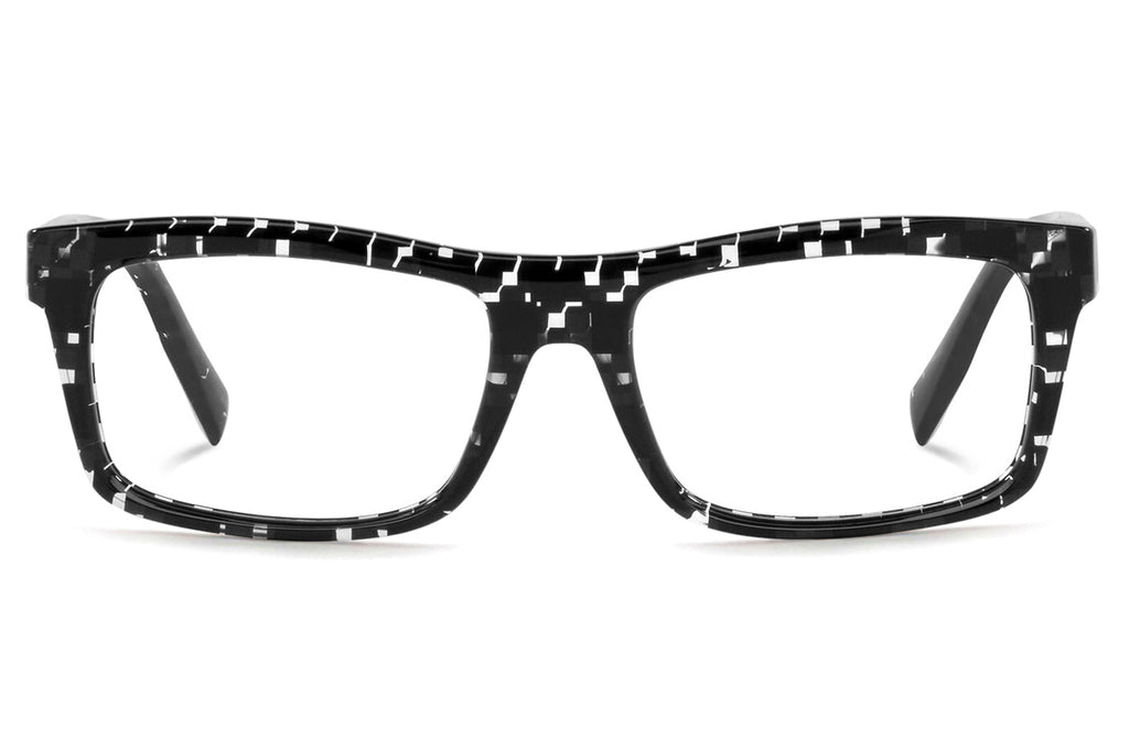 Alain Mikli - Bastie (A03130) Eyeglasses Damier Crystal Black/Havana