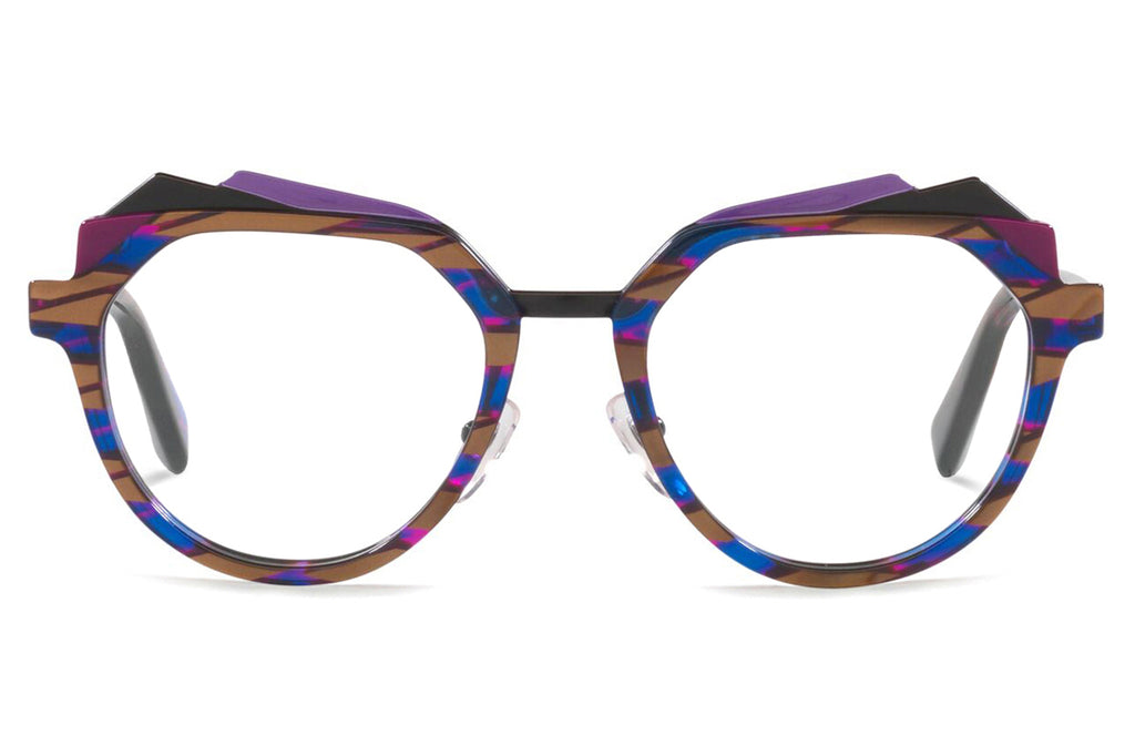 Alain Mikli - Bellevista (A03144) Eyeglasses Rumble Violet Blue/Black