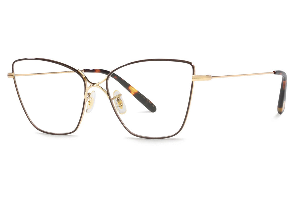 Oliver Peoples - Marlyse (OV1288S) Eyeglasses Gold/Tortoise with Blue Light Filter Lenses