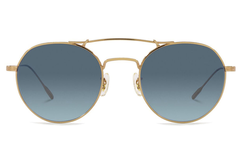 Oliver Peoples - Reymont (OV1309ST) Sunglasses Gold with Marine Gradient Lenses