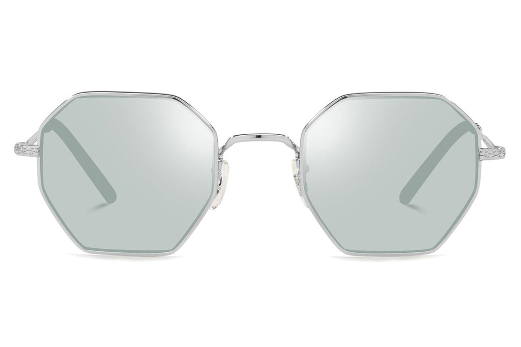 Oliver Peoples - Holender (OV1312) Sunglasses Silver with Sea Mist Lenses