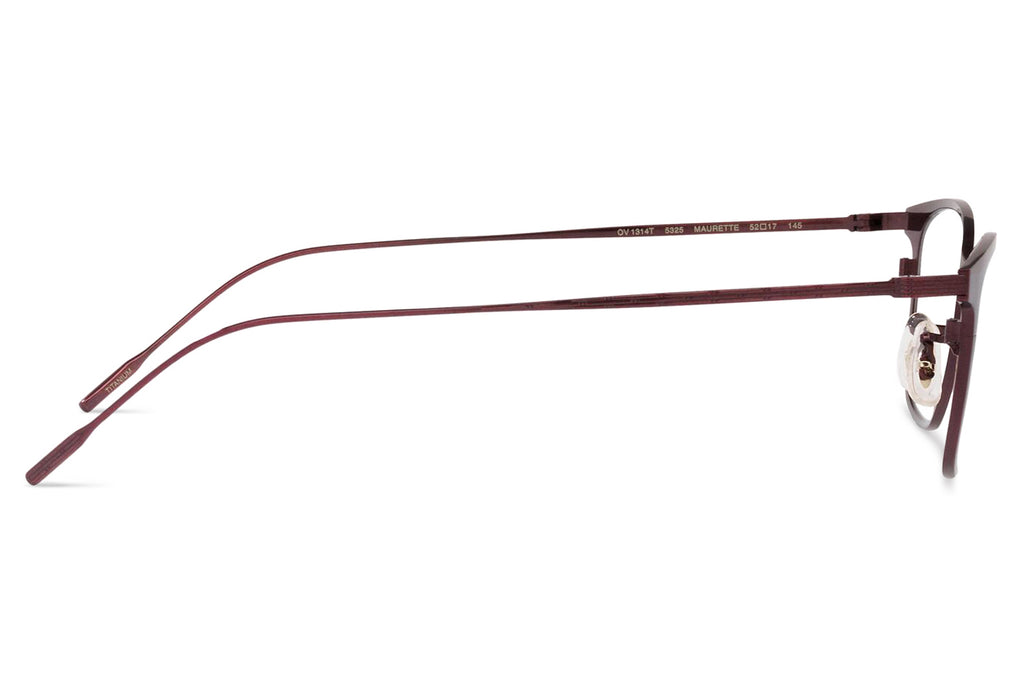 Oliver Peoples - Maurette (OV1314T) Eyeglasses Brushed Burgundy