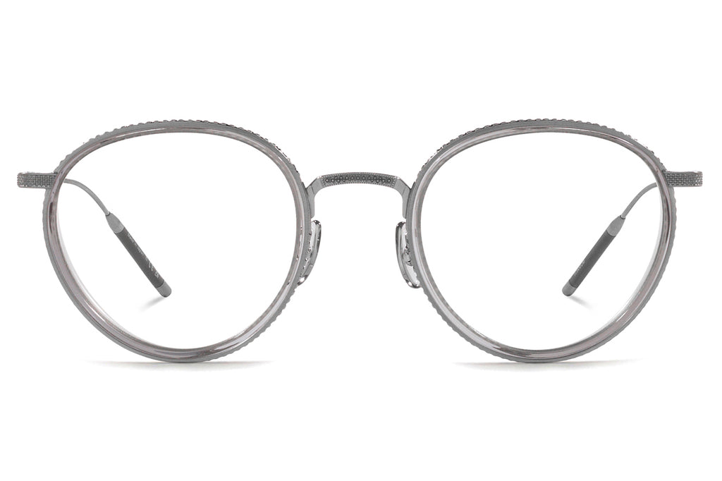 Oliver Peoples - TK-8 (OV1318T) Eyeglasses Silver/Workman Grey