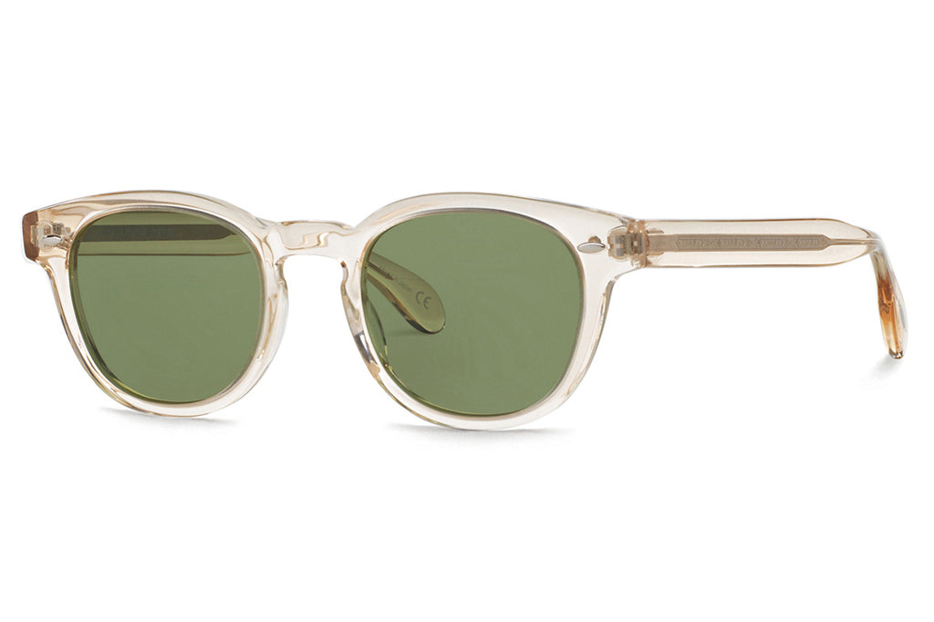 Oliver Peoples - Sheldrake Sun-F (OV5036SF) Sunglasses Buff with Green Lenses