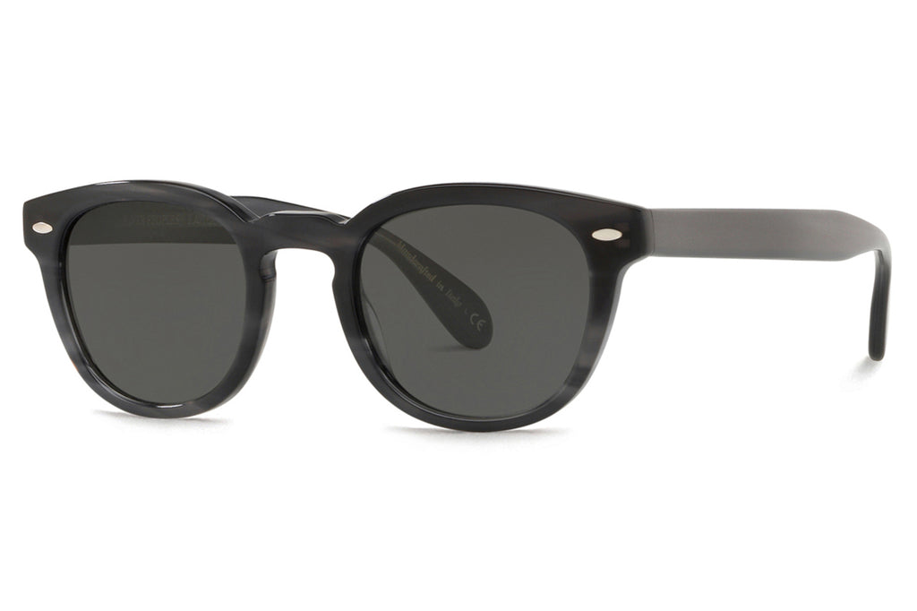 Oliver Peoples - Sheldrake Sun-F (OV5036SF) Sunglasses Charcoal Tortoise with Grey Lenses