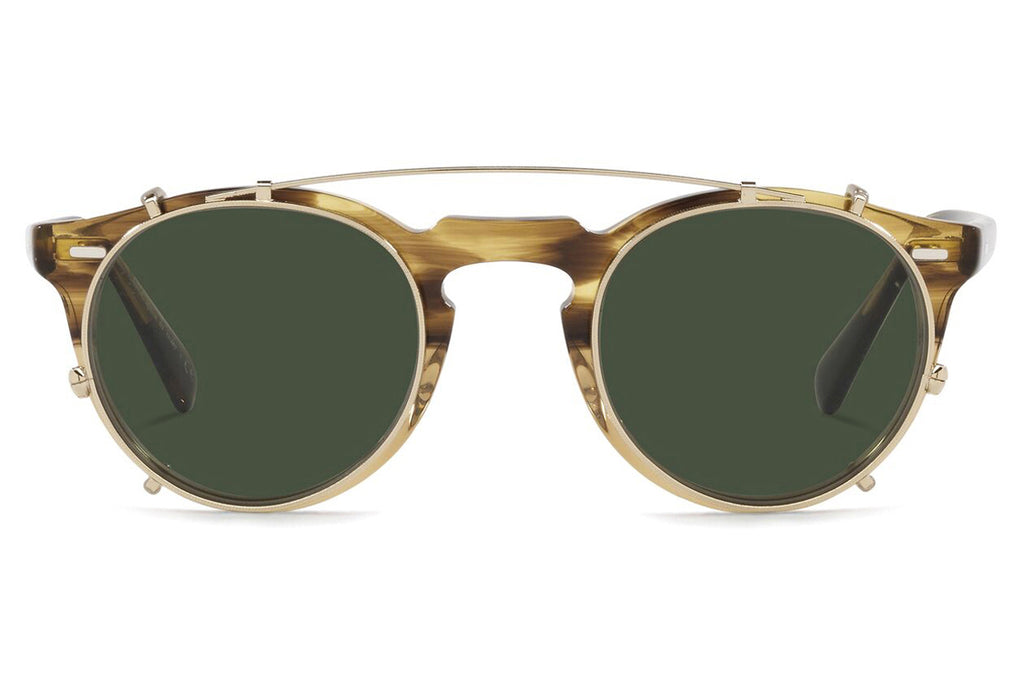 Oliver Peoples - Gregory Peck Clip (OV5186CM) Sunglasses Gold